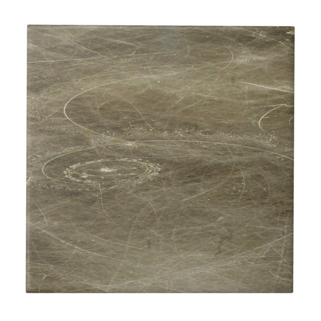 Patterns in Ice Rink made by Figure Skating Tile (Front)