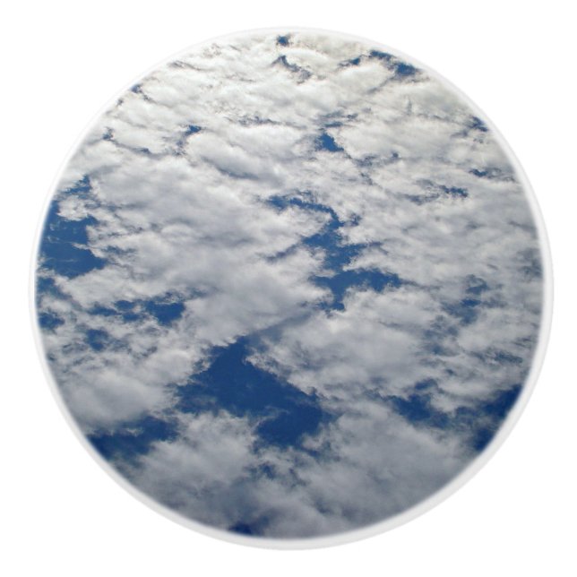 Patterns in the Sky by Shirley Taylor Ceramic Knob (Front)