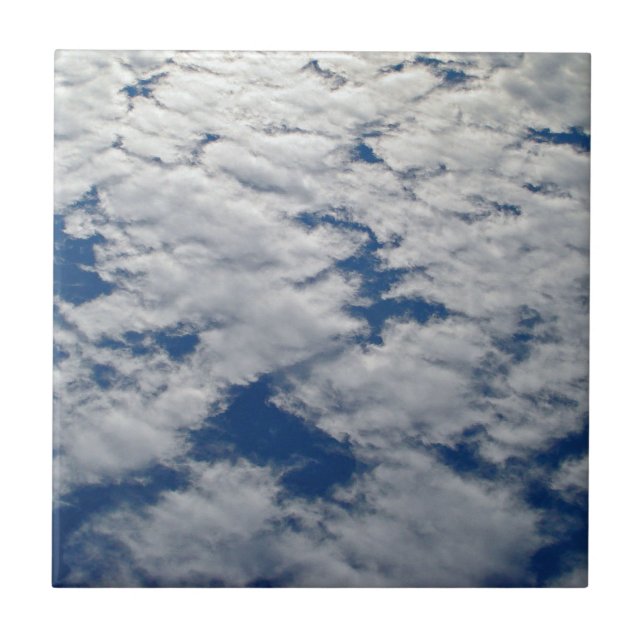 Patterns in the Sky by Shirley Taylor Ceramic Tile (Front)