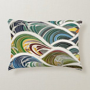 Patterns Inspired by the Sea Decorative Cushion