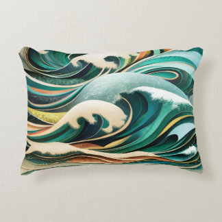 Patterns Inspired by the Sea Decorative Cushion
