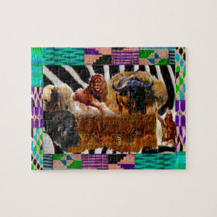 "Patterns of Africa" Jigsaw Puzzle
