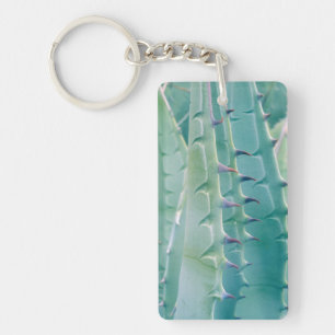 Patterns of an Agave plant Key Ring