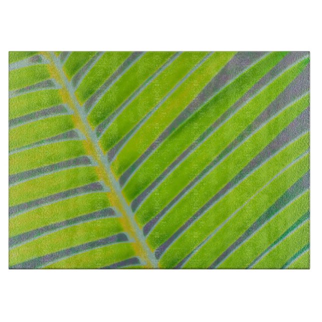 Patterns of Palms Cutting Board (Front)