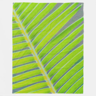 Patterns of Palms Fleece Blanket