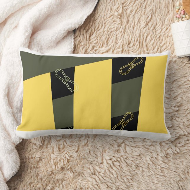 Patterns, shapes lumbar cushion (Blanket)