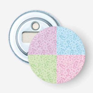 patterns with snakes bottle opener