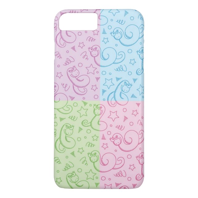 patterns with snakes Case-Mate iPhone case (Back)