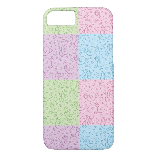 patterns with snakes Case-Mate iPhone case (Back)