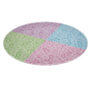 patterns with snakes cutting board