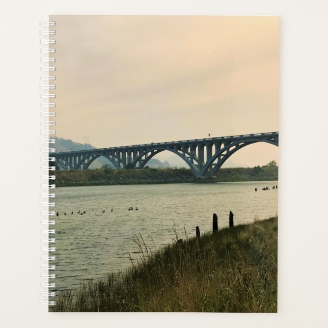 Patterson Bridge, Gold Beach, Oregon Planner (Front)