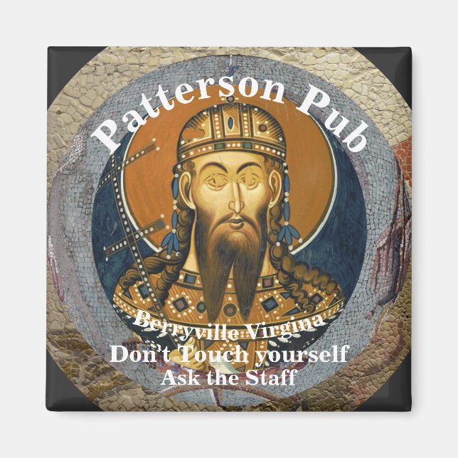 Patterson Pub Berryville Virginia Bar Grill Vin T- Magnet (Front)