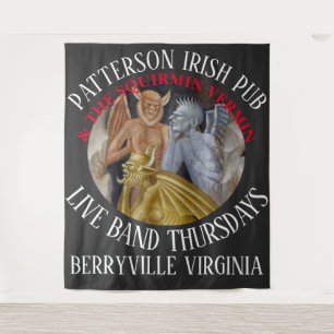 PATTERSON & THE SQUIRMIN VERMIN BERRYVILLE TAPESTRY