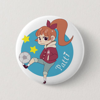 Patti 6 Cm Round Badge