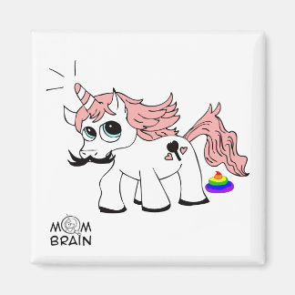 Patticorn Poop magnet
