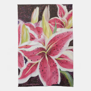 Pattie's Star Alaskan Stargazer kitchen towel