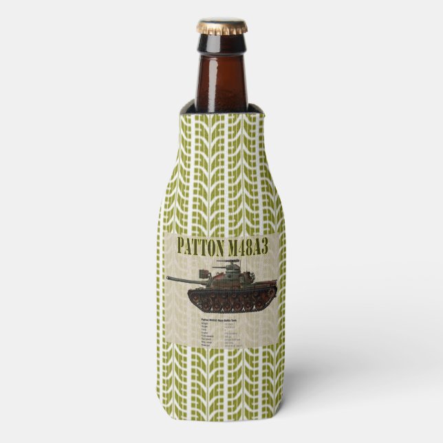 PATTON M48A3 TANK BOTTLE COOLER (Bottle Front)