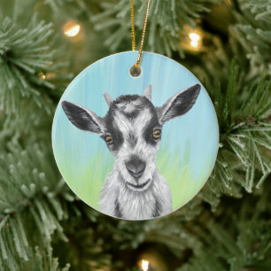 Patty Goat Ornament