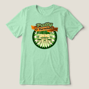 Patty O'Furniture, Funny St. Patrick's Day Pun Tri-Blend Shirt