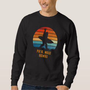 Pau2019ia Maui Hawaii Sasquatch Souvenir Sweatshirt