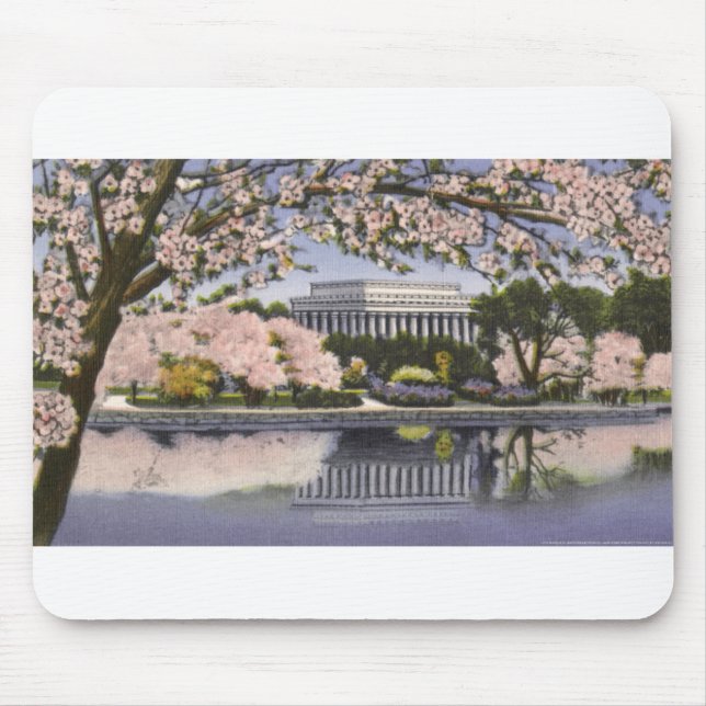PAU44 Lincoln Memorial.tif Mouse Pad (Front)
