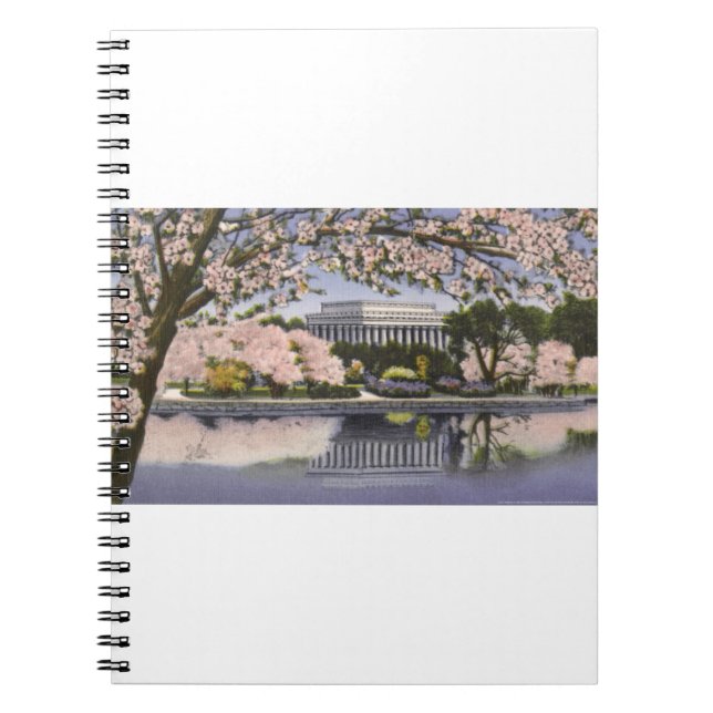 PAU44 Lincoln Memorial.tif Notebook (Front)