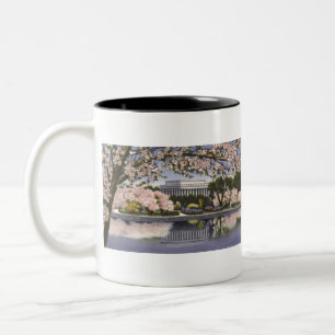 PAU44 Lincoln Memorial.tif Two-Tone Coffee Mug