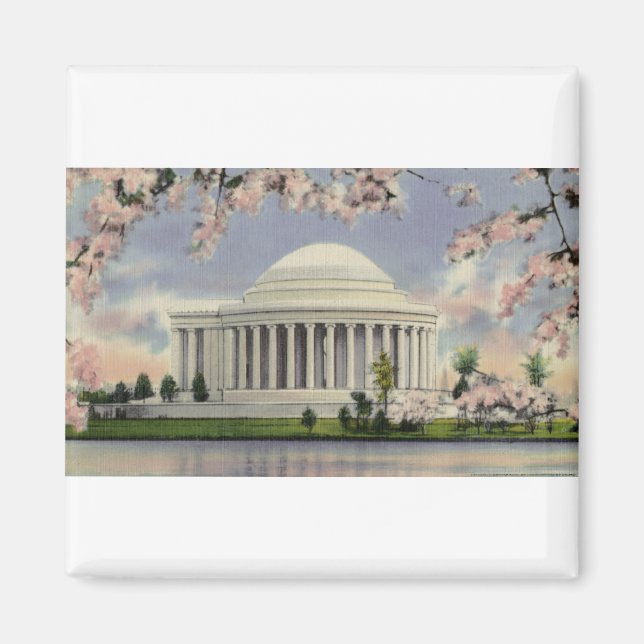 PAU47 Jefferson Memorial 1.tif Magnet (Front)