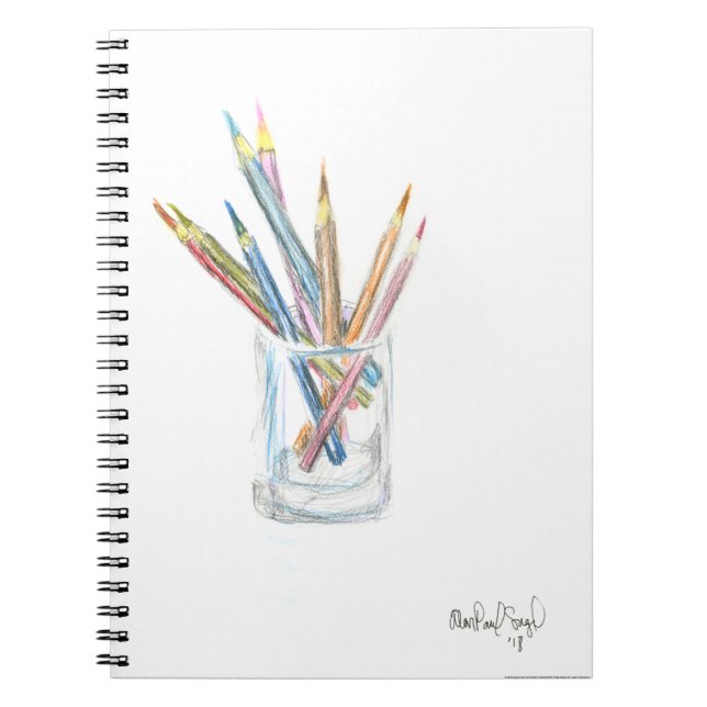 PAU50 Pencils 1.tif Notebook (Front)
