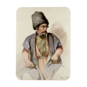 Paul - A Georgian from Tiflis, 1852 Magnet