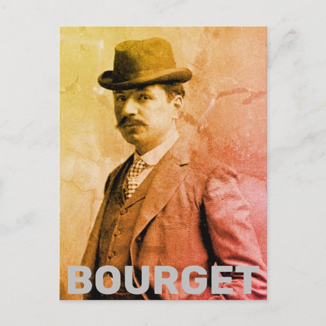 Paul Bourget Postcard (Front)