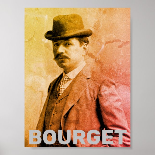 Paul Bourget Poster (Front)