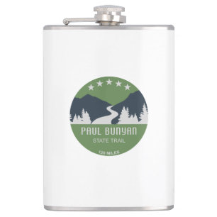 Paul Bunyan State Trail Hip Flask