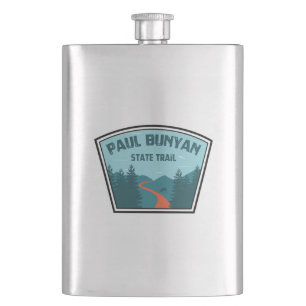 Paul Bunyan State Trail Hip Flask