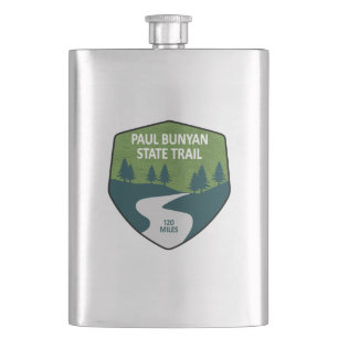 Paul Bunyan State Trail Hip Flask