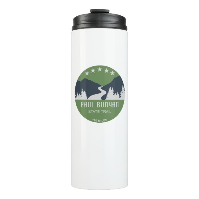 Paul Bunyan State Trail Thermal Tumbler (Front)