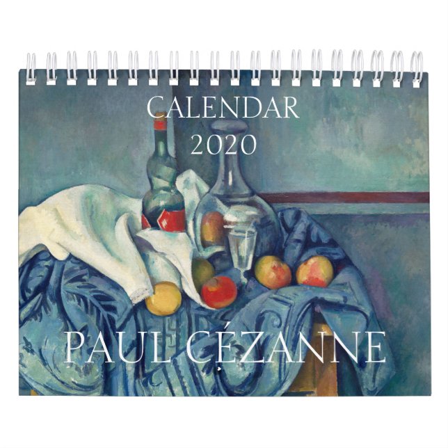 PAUL CÉZANNE 2020 FINE ART CALENDAR (Cover)