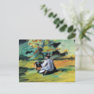 Paul Cezanne - A Painter at Work, Postcard