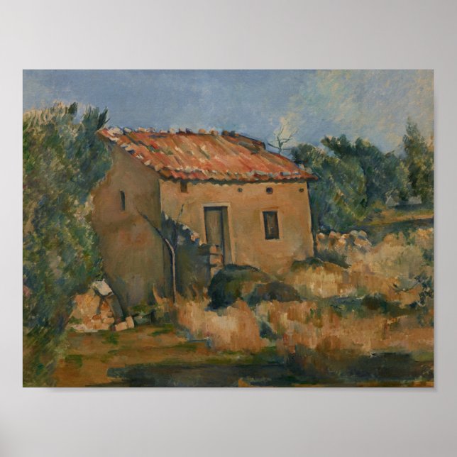 Paul Cezanne - Abandoned House Poster (Front)