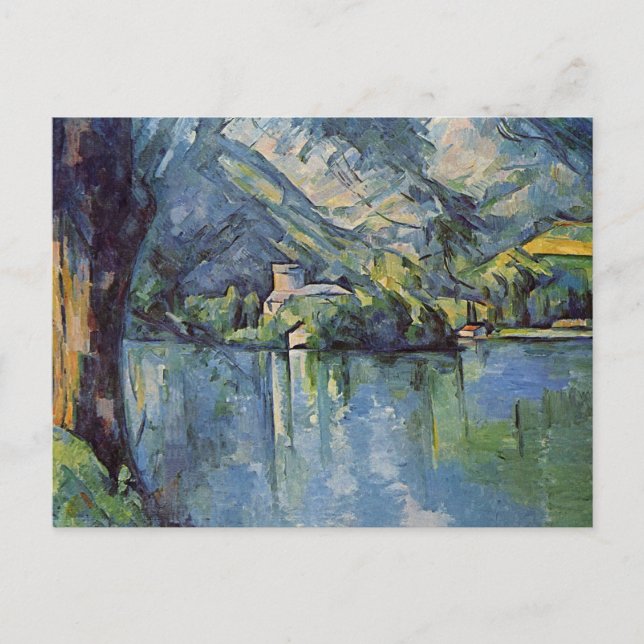 Paul Cézanne - Annecy Lake Postcard (Front)