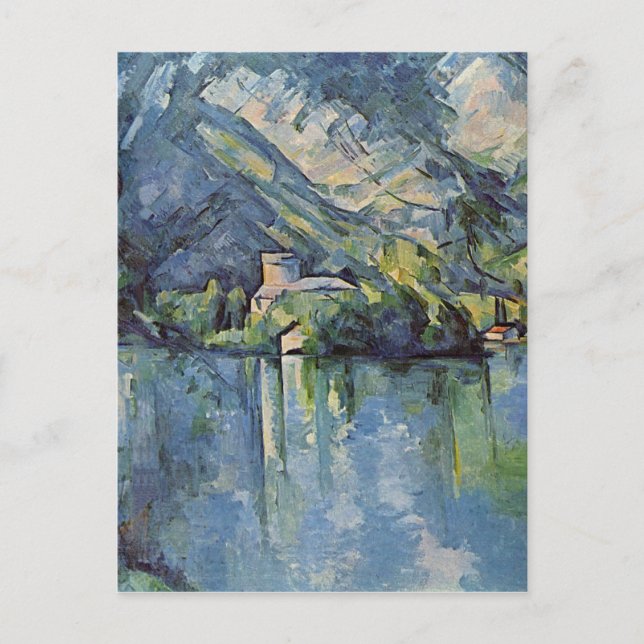 Paul Cézanne - Annecy Lake Postcard (Front)