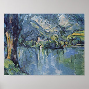Paul Cezanne - Annecy Lake Poster