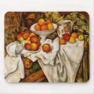 Paul Cézanne - Apples and Oranges fine art Mouse Pad
