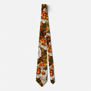 Paul Cézanne - Apples and Oranges Neck Tie
