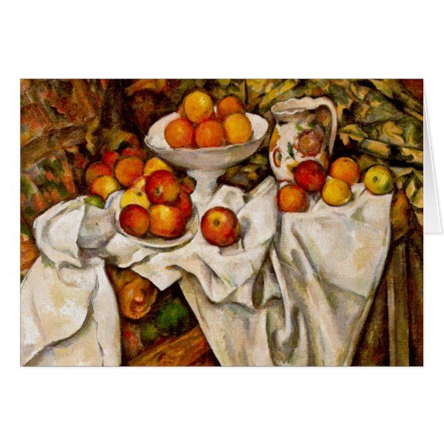 Paul Cezanne Apples Oranges Impressionism (Front Horizontal)
