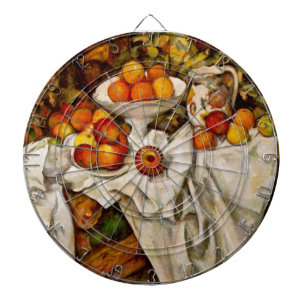 Paul Cezanne Apples Oranges Impressionism Dartboard
