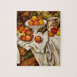 Paul Cezanne Apples Oranges Impressionism Jigsaw Puzzle