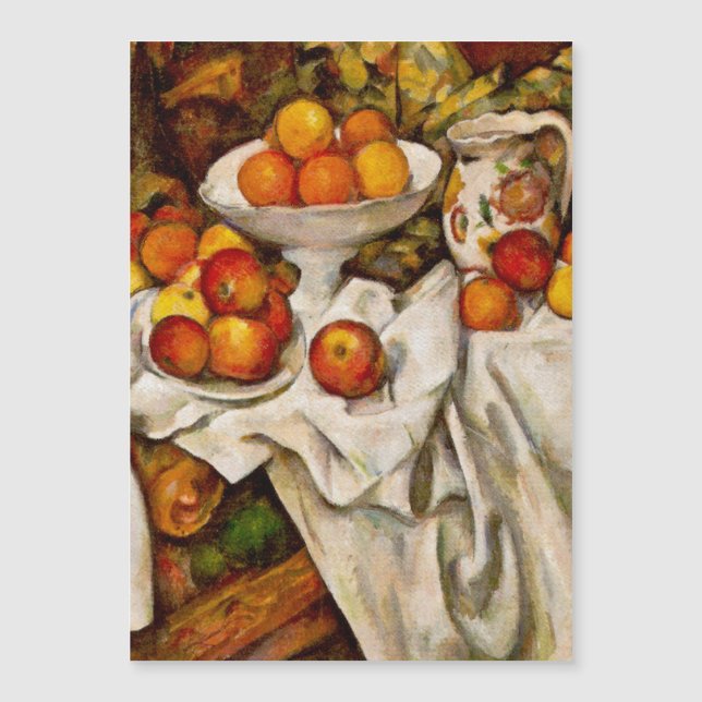 Paul Cezanne Apples Oranges Print Impressionism (Front)