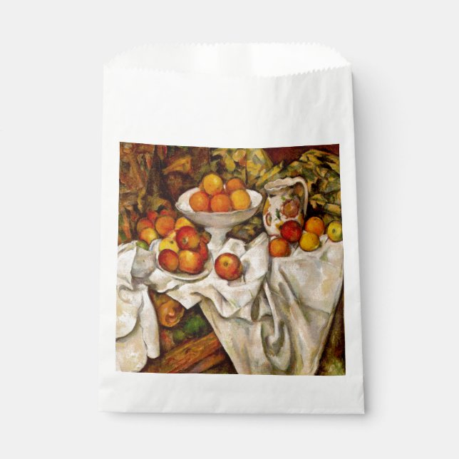 Paul Cezanne Apples Oranges Print Impressionism Favour Bag (Front)