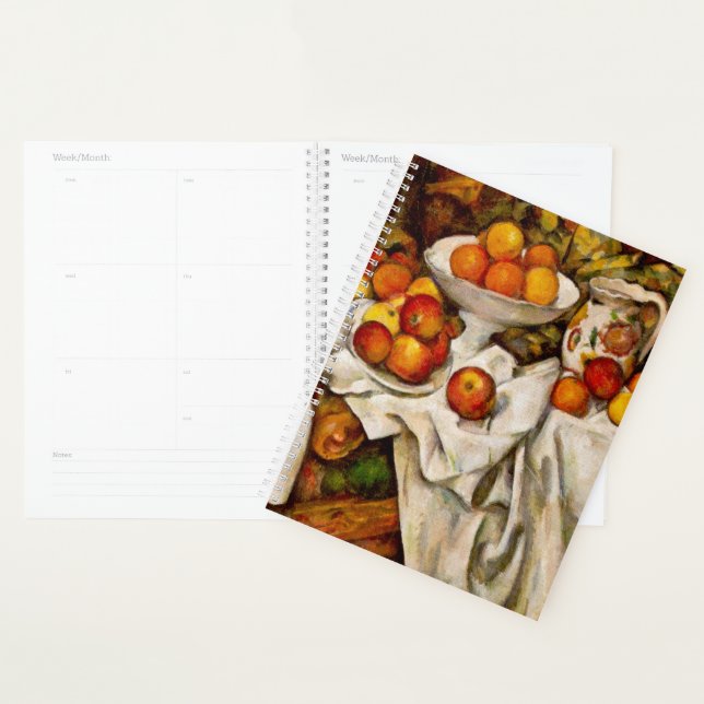 Paul Cezanne Apples Oranges Print Impressionism Planner (Display)